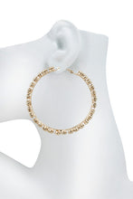 Load image into Gallery viewer, Diamond Hoops
