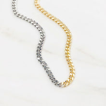 Load image into Gallery viewer, Two Tone Cuban Link Necklace
