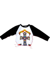 Load image into Gallery viewer, Reworked Vintage Guns N&#39; Roses Raglan T-Shirt
