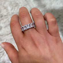 Load image into Gallery viewer, Baguette Eternity Band Ring

