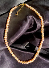Load image into Gallery viewer, Pink Fresh Water Pearl Choker
