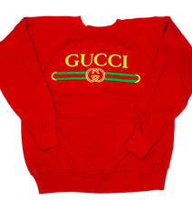 Load image into Gallery viewer, Vintage 80&#39;s G Sweatshirt in Red
