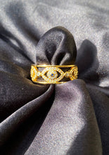 Load image into Gallery viewer, 18k Evil Eye Ring

