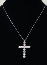 Load image into Gallery viewer, Icy Cross Necklace
