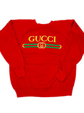 Load image into Gallery viewer, Vintage 80&#39;s G Sweatshirt in Red

