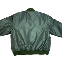 Load image into Gallery viewer, Vintage Bomber Jacket in Olive

